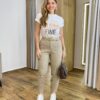 T-shirt Feminina Manga Curta Off White It's Fine - Fernanda Ramos Store