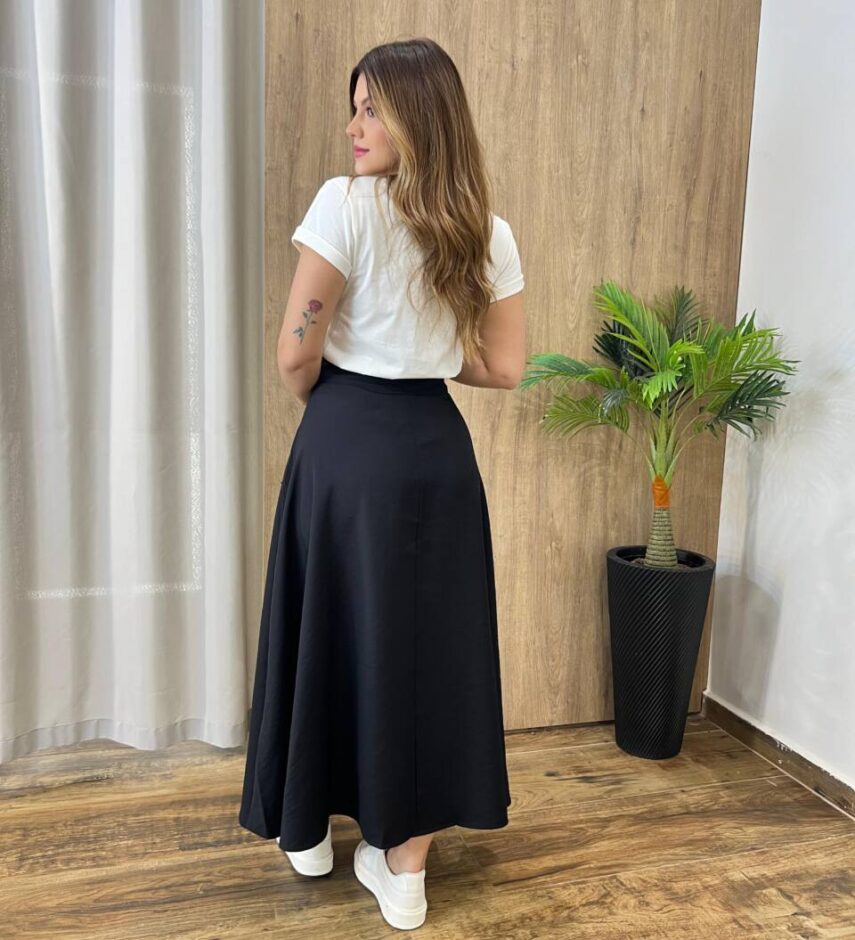 T-shirt Feminina Manga Curta Off White Love Happy Shine - Fernanda Ramos Store