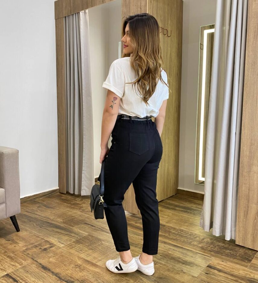 T-shirt Manga Curta Plus Size Off White New York - Fernanda Ramos Store