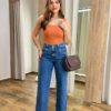 Calça Jeans Feminina Ana Wide Leg - Fernanda Ramos Store