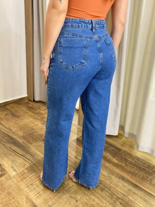 Calça Jeans Feminina Ana Wide Leg - Fernanda Ramos Store