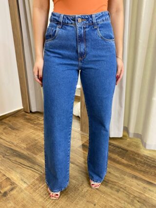 Calça Jeans Feminina Ana Wide Leg - Fernanda Ramos Store