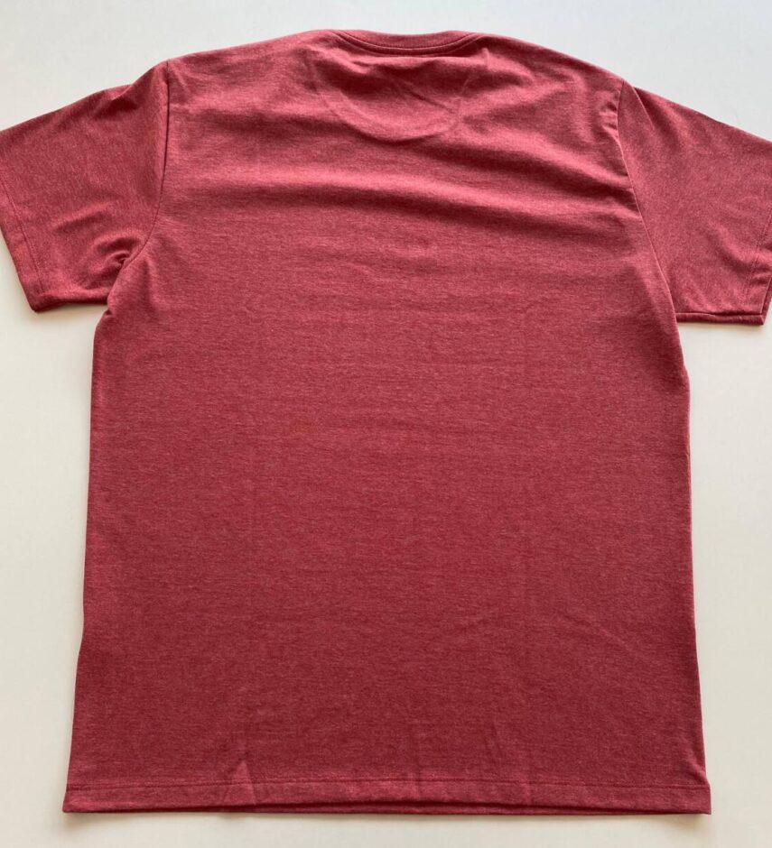 Camiseta Masculina Essencial Slim Ogochi Vermelha Mesclada 0045 - Fernanda Ramos Store