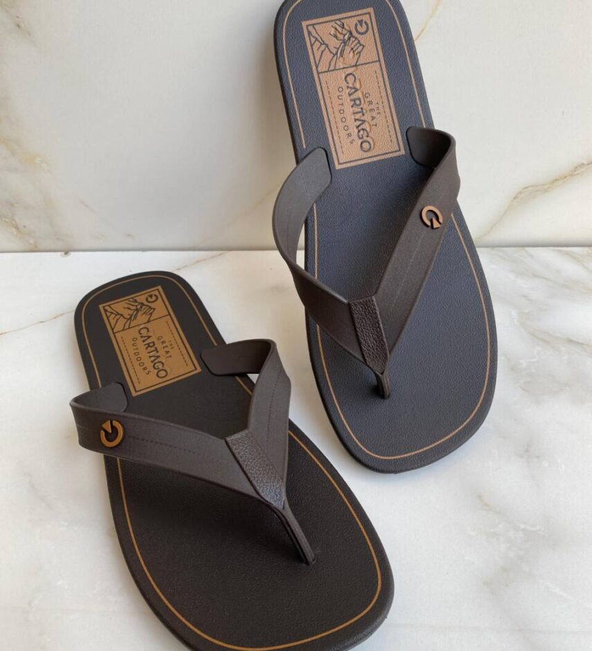 Chinelo Masculino Cartago Atlanta Marrom - Fernanda Ramos Store