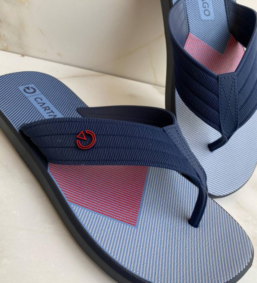 Chinelo Masculino Cartago Montreal Azul - Fernanda Ramos Store