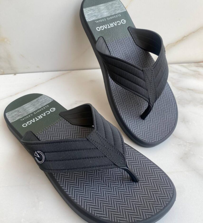 Chinelo Masculino Cartago Montreal Preto - Fernanda Ramos Store