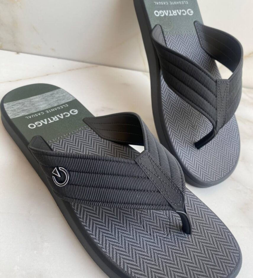 Chinelo Masculino Cartago Montreal Preto - Fernanda Ramos Store