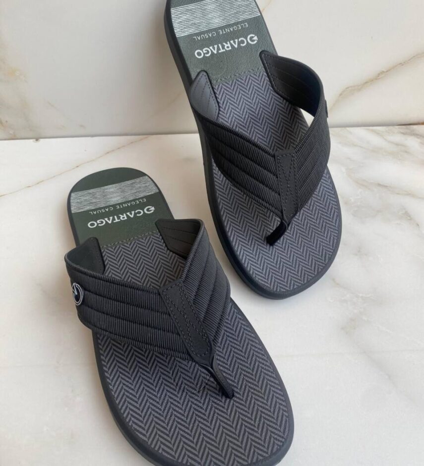 Chinelo Masculino Cartago Montreal Preto - Fernanda Ramos Store