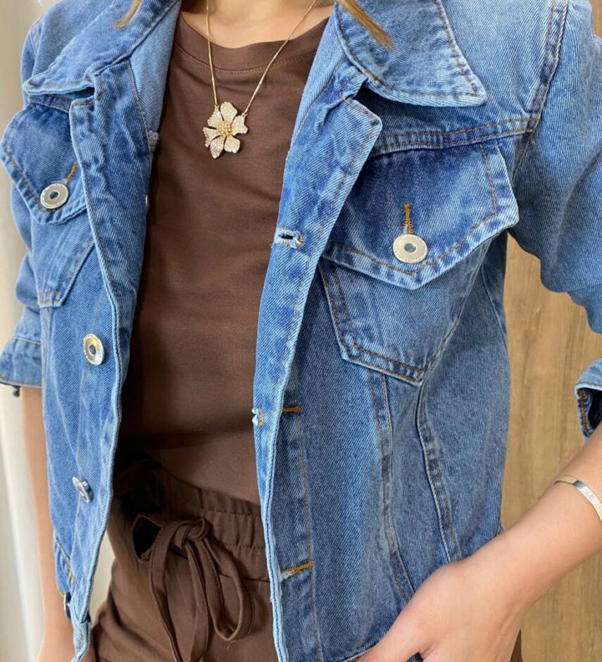 Jaqueta Feminina Duda Jeans - Fernanda Ramos Store