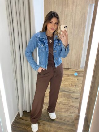 Jaqueta Feminina Duda Jeans - Fernanda Ramos Store