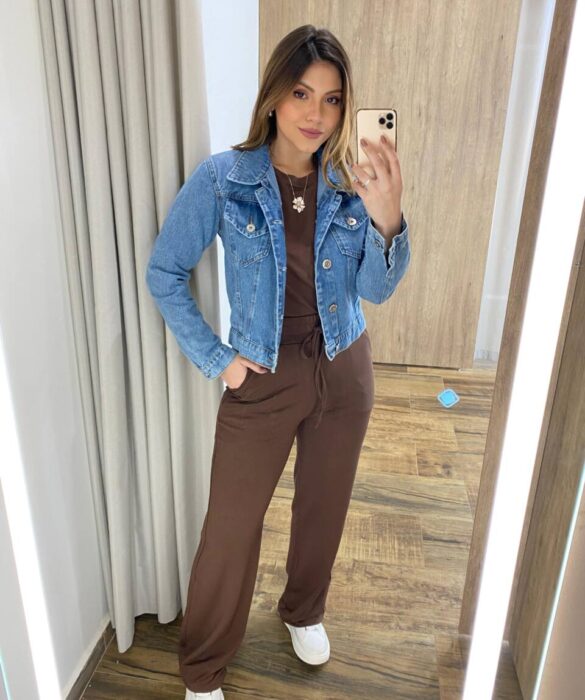 Jaqueta Feminina Duda Jeans - Fernanda Ramos Store