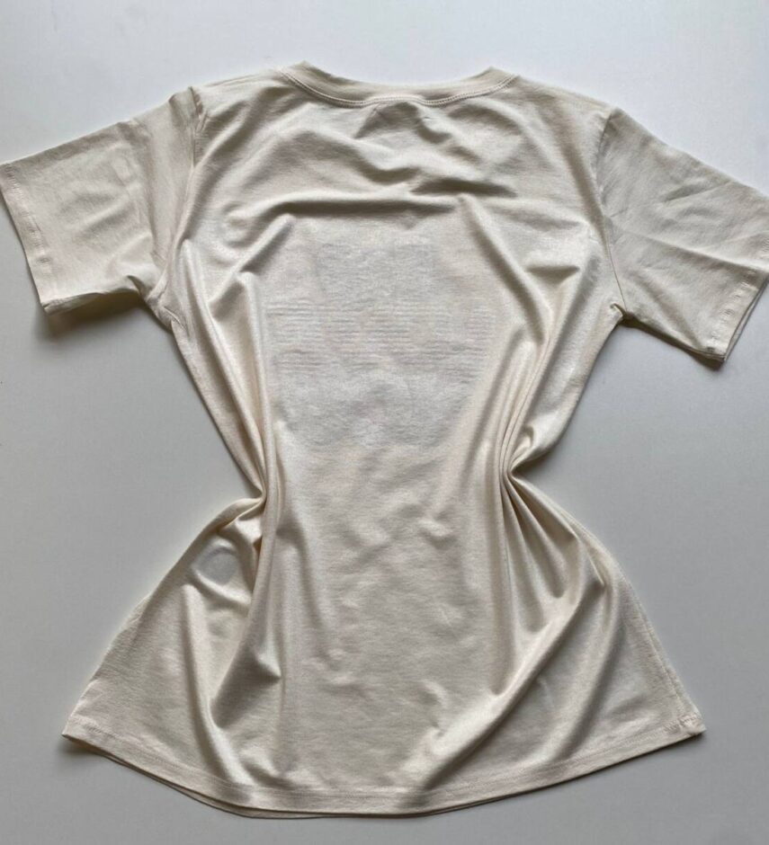 T-shirt Feminina Manga Curta Nude Style Fashion - Fernanda Ramos Store
