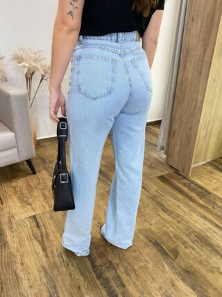 Calça Jeans Feminina Marcela Wide Leg - Fernanda Ramos Store