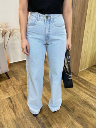 Calça Jeans Feminina Marcela Wide Leg - Fernanda Ramos Store