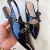 Sapatilha Feminina Margore Slingback de Verniz Preta - Fernanda Ramos Store