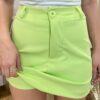 Short Saia Feminino Clara Alfaiataria Verde - Fernanda Ramos Store