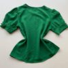 Blusa Feminina Crepe Manga Curta com Detalhe de Botões Verde - Fernanda Ramos Store