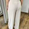 Calça Feminina Alfaiataria Pantalona Aurora Nude - Fernanda Ramos Store