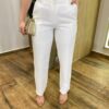 Conjunto Feminino Summer Love Regata com Detalhe e Calça Branco - Fernanda Ramos Store