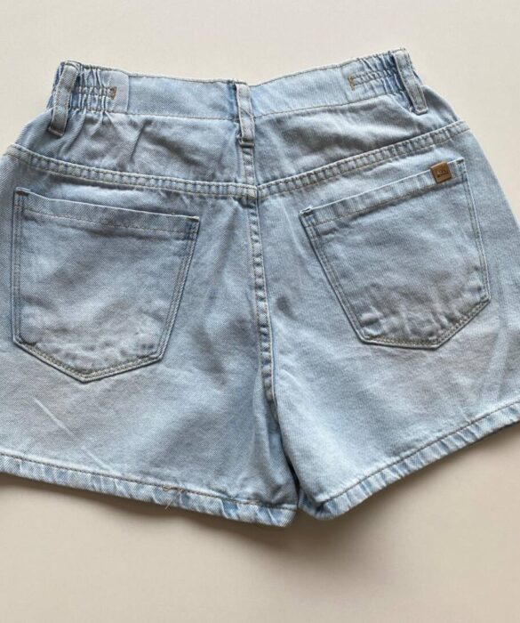 Short Feminino Mariah Jeans Claro 55218 - Fernanda Ramos Store