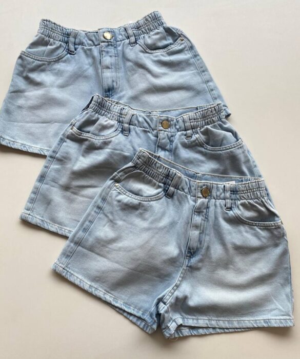 Short Feminino Mariah Jeans Claro 55218 - Fernanda Ramos Store