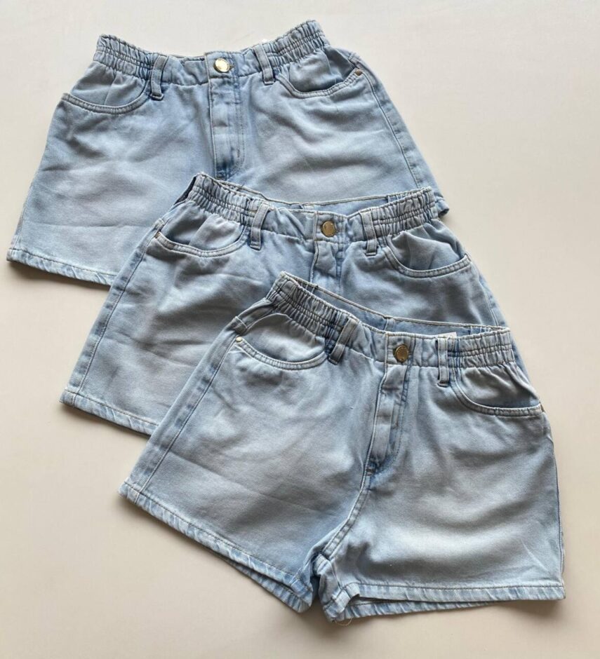 Short Feminino Mariah Jeans Claro 55218 - Fernanda Ramos Store