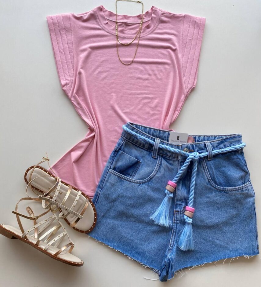 Blusa Feminina Tee Muscle Fernanda Rosa - Fernanda Ramos Store
