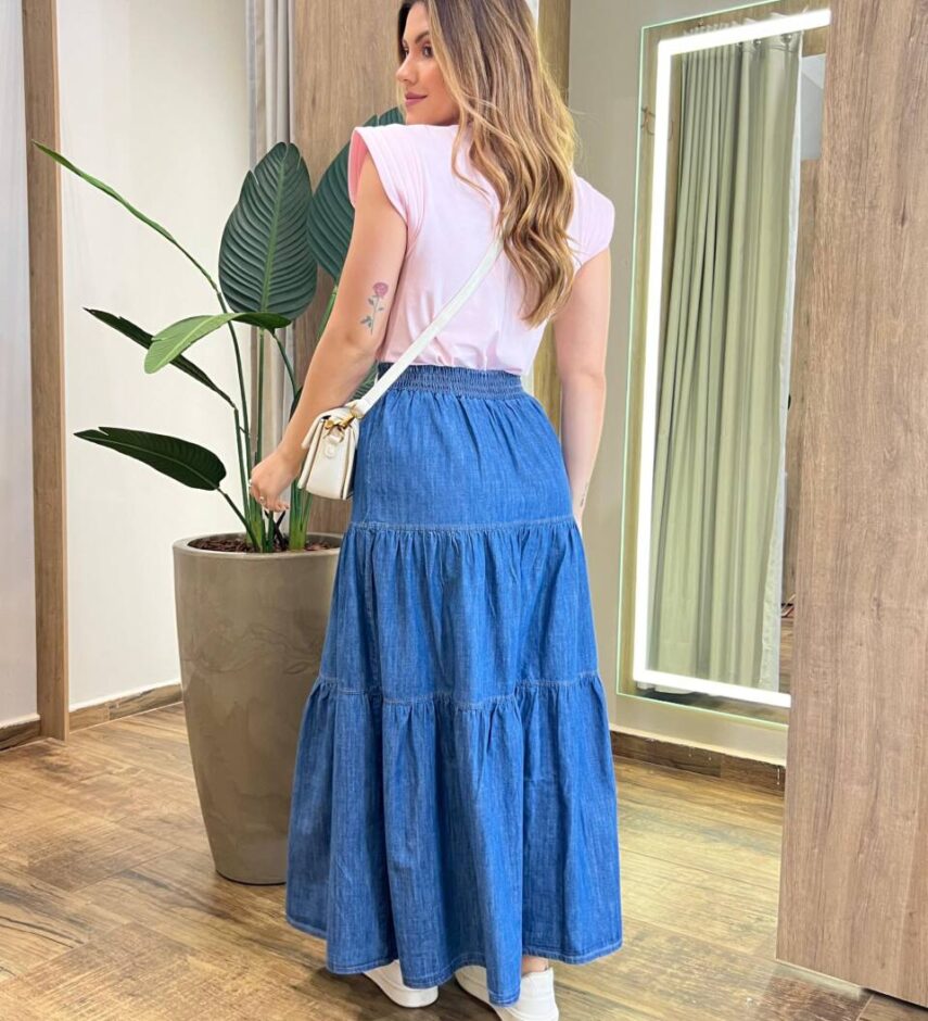 Blusa Feminina Tee Muscle Fernanda Rosa Bebê - Fernanda Ramos Store