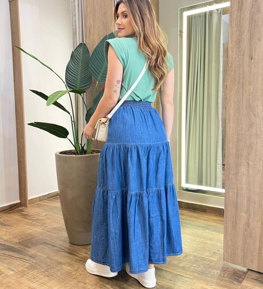 Blusa Feminina Tee Muscle Fernanda Verde - Fernanda Ramos Store