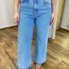 Calça Feminina Cecília Wide Leg Jeans 1068 - Fernanda Ramos Store