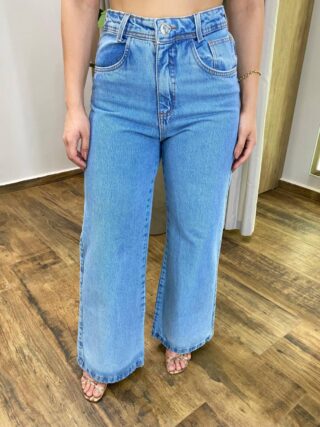 Calça Feminina Cecília Wide Leg Jeans 1068 - Fernanda Ramos Store