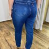 Calça Feminina Mom Alta Cropped com Bolsos Jeans 016317 - Fernanda Ramos Store