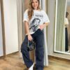 Max T-shirt Feminina Juliana Off White City News - Fernanda Ramos Store