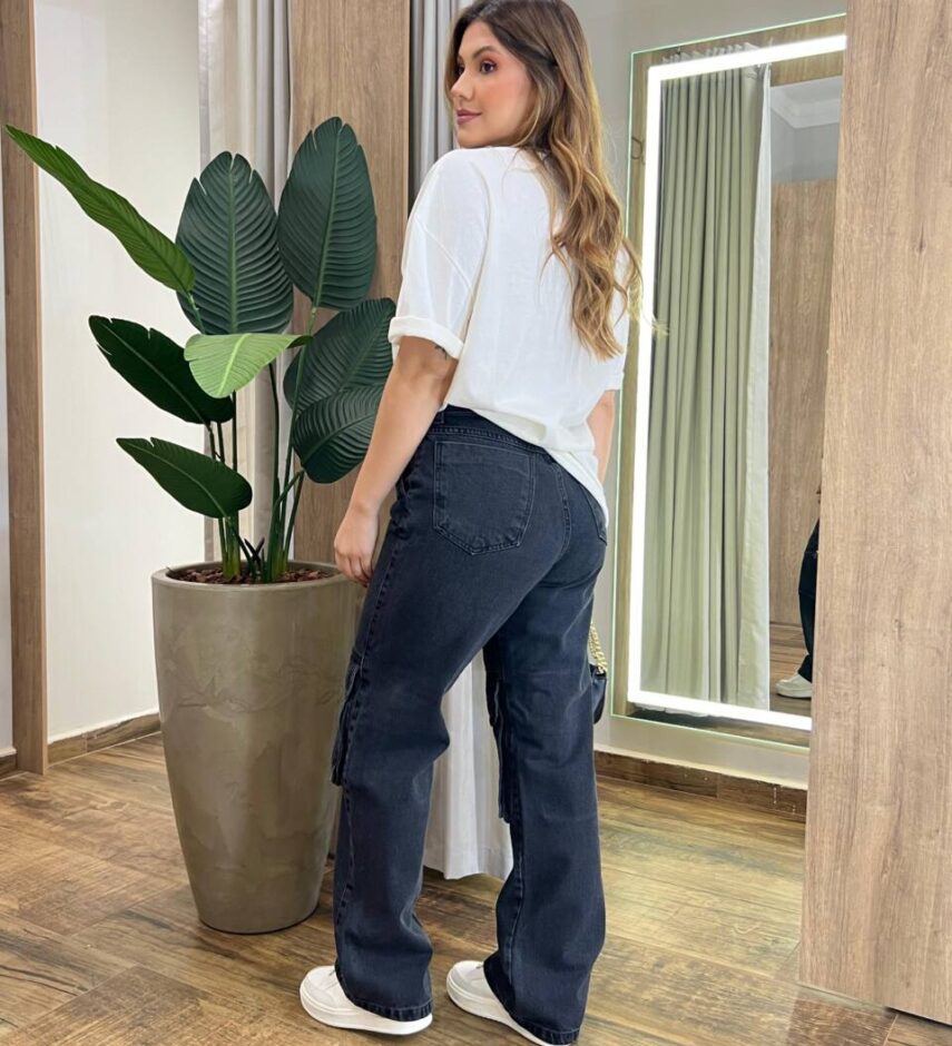 Max T-shirt Feminina Juliana Off White City News - Fernanda Ramos Store