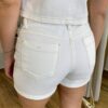 Short Feminino Isabella Jeans com Bolsos Off White 55267 - Fernanda Ramos Store