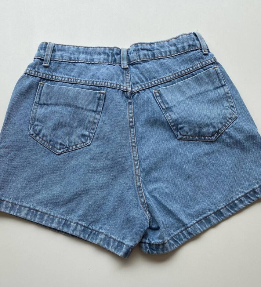 Short Feminino Maria Eduarda Jeans com Bolsos 1341 - Fernanda Ramos Store