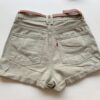 Short Feminino Sarja Boyfriend Alto com Cinto Verde 094790 - Fernanda Ramos Store