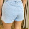 Short Feminino Myla Jeans com Cinto Barra a Fio Azul - Fernanda Ramos Store