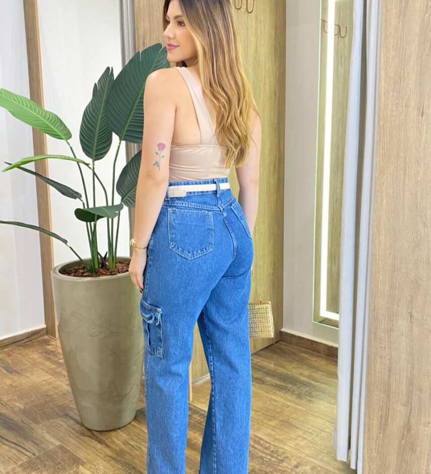 Body Feminino Catarina sem Bojo Nula Manga Bege - Fernanda Ramos Store