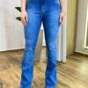 Calça Jeans Feminina Bella Flare Dois Botões 25710 - Fernanda Ramos Store