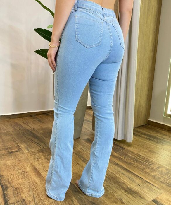 Calça Jeans Feminina Dudah Flare 25724 - Fernanda Ramos Store