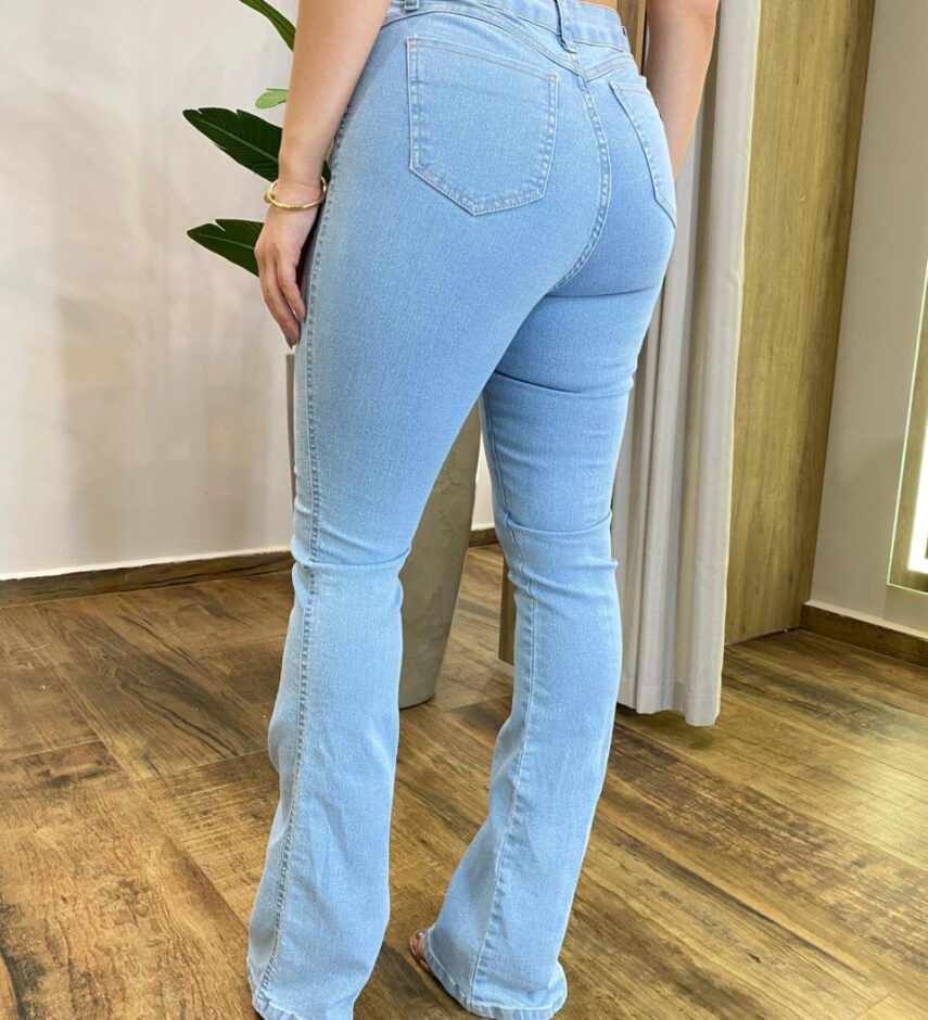 Calça Jeans Feminina Dudah Flare 25724 - Fernanda Ramos Store