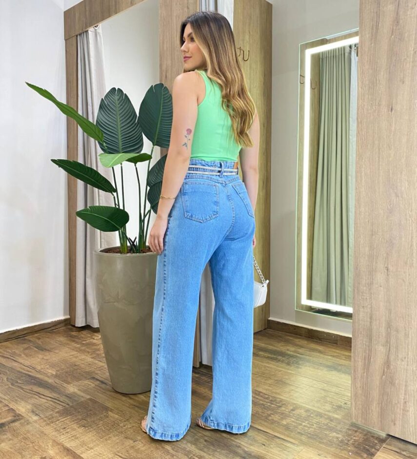 Cropped Feminino Modal Diana com Aplicações Verde - Fernanda Ramos Store