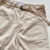 Short Feminino Celine Sarja com Elastano e Cinto Nude - Fernanda Ramos Store