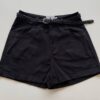 Short Feminino Celine Sarja com Elastano e Cinto Preto - Fernanda Ramos Store