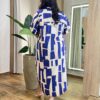Vestido Midi sem Bojo Plus Estampado Fechamento em Botões - Fernanda Ramos Store
