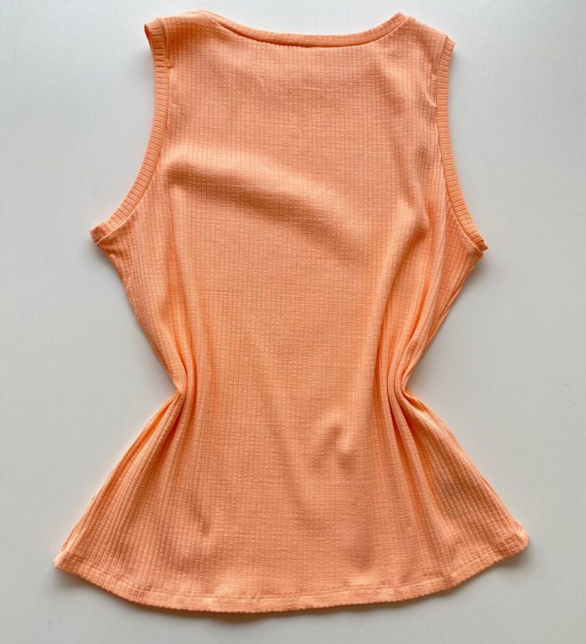 Regata Feminina Canelada Cris Salmão - Fernanda Ramos Store