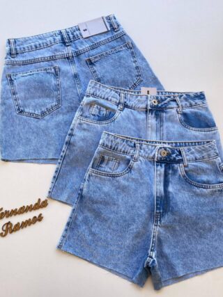 Short Feminino Isabella Jeans Barra Desfiada - Fernanda Ramos Store