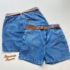 Bermuda Feminina Jeans Plus Resort com Cinto 095138 - Fernanda Ramos Store