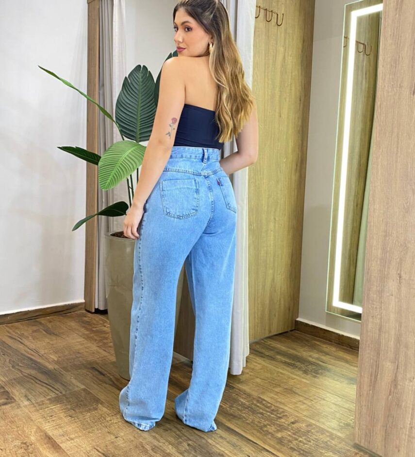 Body Feminino Jessy sem Bojo Nula Manga e Detalhe Preto - Fernanda Ramos Store